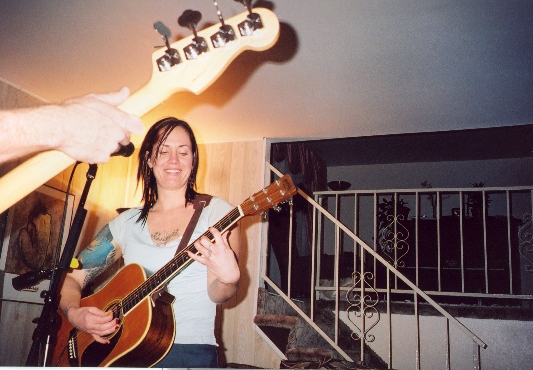 Annie smiling bass