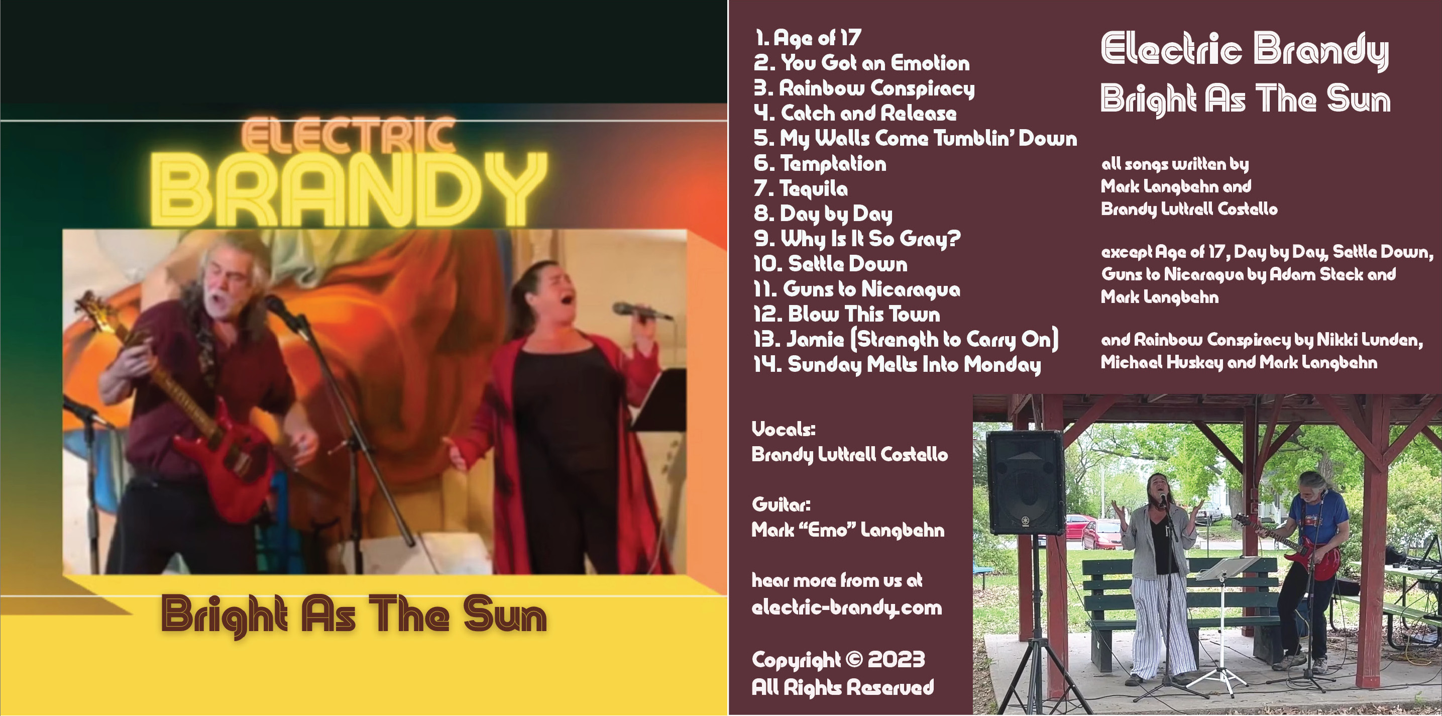 Bright as the Sun CD-Cover